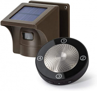 1/2 Mile Long Range Solar Wireless Driveway Alarm Outdoor Weather Resistant Motion Sensor & Detector-Security Alert System-Monitor & Protect…