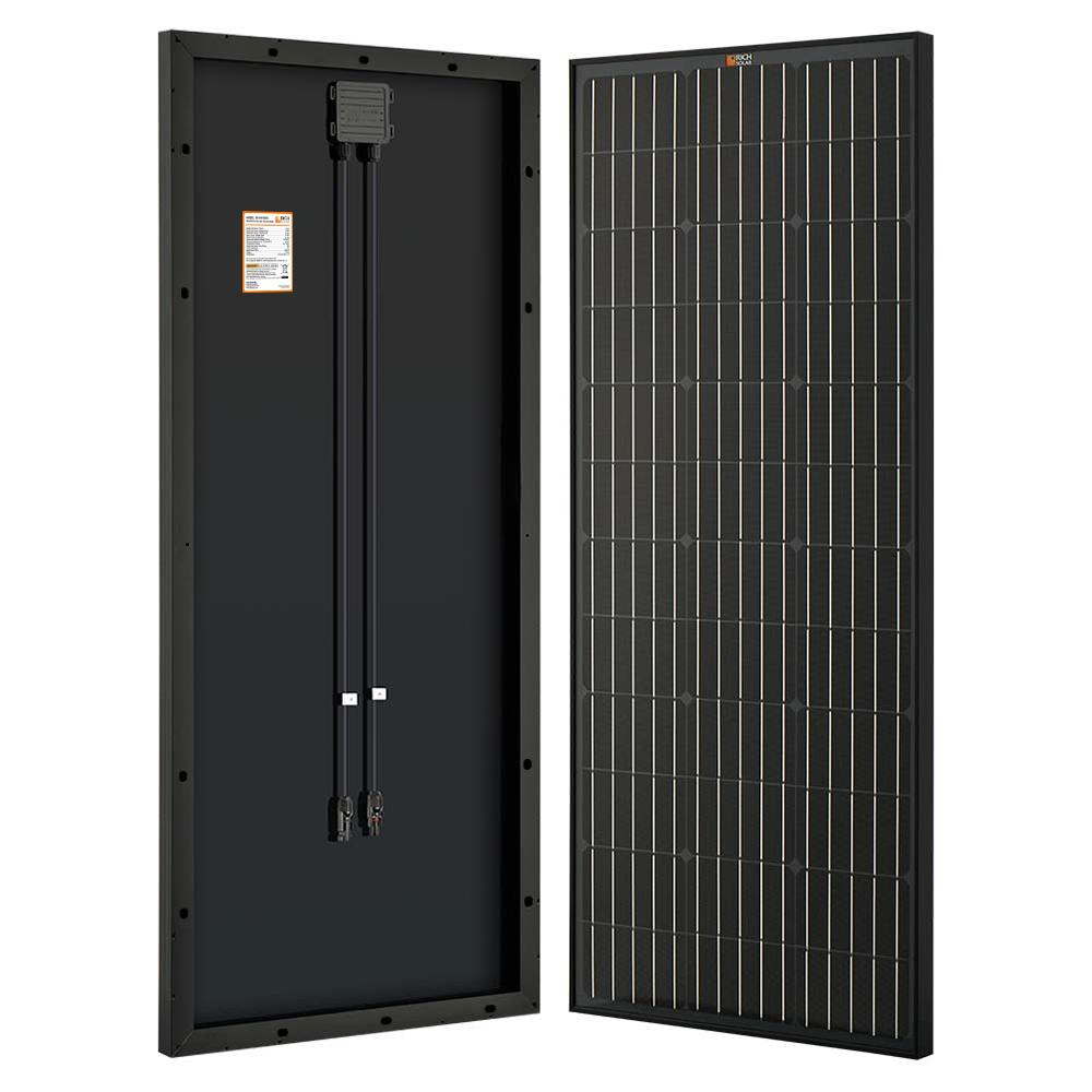 100 WATT SOLAR PANEL BLACK