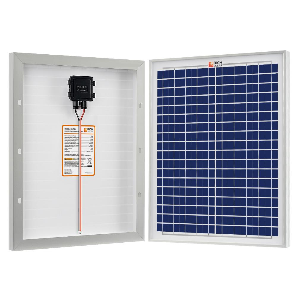 20 WATT SOLAR PANEL POLY