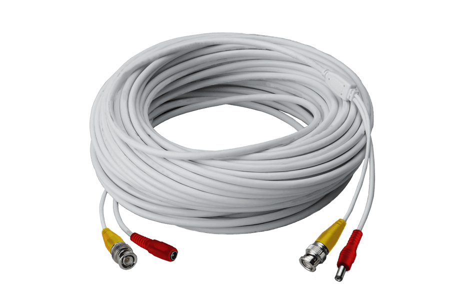 250FT high performance BNC Video/Power Cable for Lorex security camera systems
