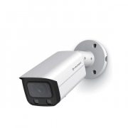 4MP UltraHD Wired PoE Bullet Security Camera with 66 ft. Full Night Color, 2-Way Audio, Cloud, 113° FOV, 2.8 mm Lens