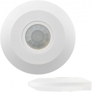 J.LUMI YCA1050 PIR Motion Sensor Light Switch 2000W, Ceiling Mount Motion Sensor Ceiling Motion Sensor Switch, PIR Sensor, with Slim Design, White…