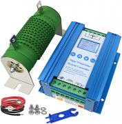 Marsrock Lithium Battery Wind Solar Hybrid Charge Controller with Wind Generator MPPT Boost Charging Function, with Dump Load Device and 50cm…