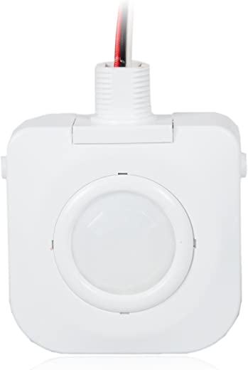 Maxxima High Bay Fixture Mount 360 Degree PIR Occupancy Sensor, Hard-Wired Motion Sensor