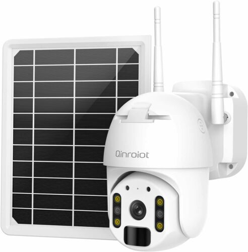 Outdoor Solar Wireless WiFi Security IP Camera 1080P HD Waterproof Night Vision