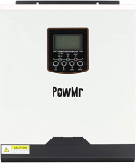 PowMr 3000W Hybrid Pure Sine Wave Inverter 24v DC to 230V AC with 60A MPPT Charge Controller, Support Utility/Generator/Solar Charge and LCD…
