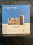 Ring Peephole Cam Video Doorbell – Satin Nickel