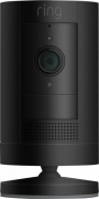 Ring Stick Up Cam Solar Indoor/Outdoor HD Security Camera with Two-Way Talk – Black