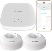 Smart Motion Sensors, YoLink 1/4 Mile World’s Longest Range Wireless Indoor Motion Detector Compatible with Alexa IFTTT, Movement Detector App…