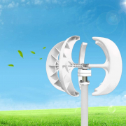 Wind Turbine Generator Kit, 12V 600W Vertical Axis Wind Generator Kit Electricity Producer Equipment for Home, Boat, Marine, Monitoring, Street…