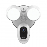 Wired Outdoor Smart Floodlight Security Camera with Alarm System