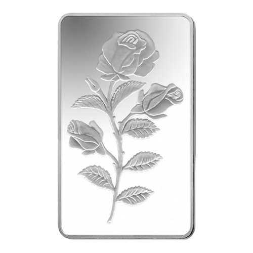 1/2oz PAMP Silver Bar – Rosa