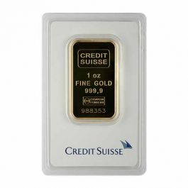 1 oz Gold Credit Suisse Bar