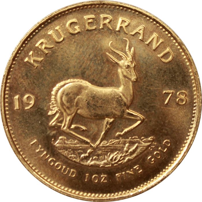 1 oz South African Gold Krugerrand – Random Dates