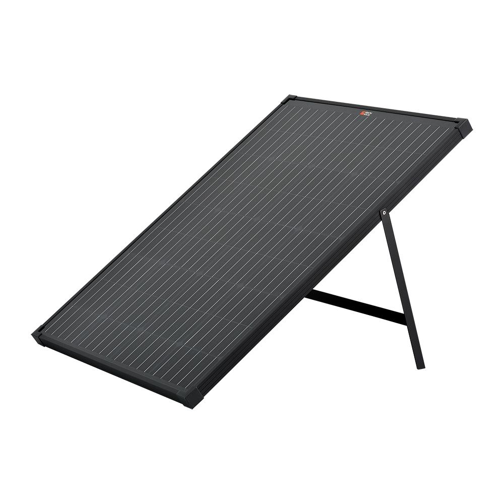 100 WATT PORTABLE SOLAR PANEL BLACK