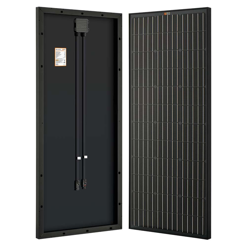 100 WATT SOLAR PANEL BLACK