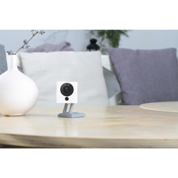 1080p Indoor Wi-Fi Security Camera, 32GB Card, Alexa and Google Enabled Free 14-Day Cloud Storage Night Vision
