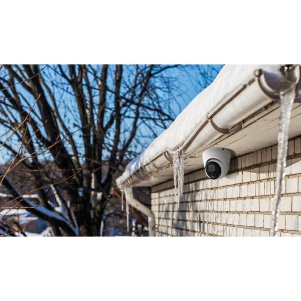 1080P PIR Wired Dome Security Surveillance Camera with 50 ft. of Night vision