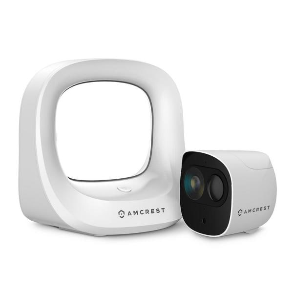 1080p SmartHome Indoor/Outdoor Wireless Wi-Fi Battery Powered Security Camera System with Smart Hub Connection