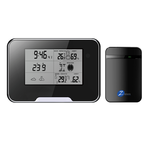 1080p WIFI Streaming Nanny Cam Weather Station with Outdoor Sensor