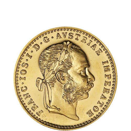 1915 1 Ducat Austrian/Dutch Gold Coin (AU+, Restrikes)