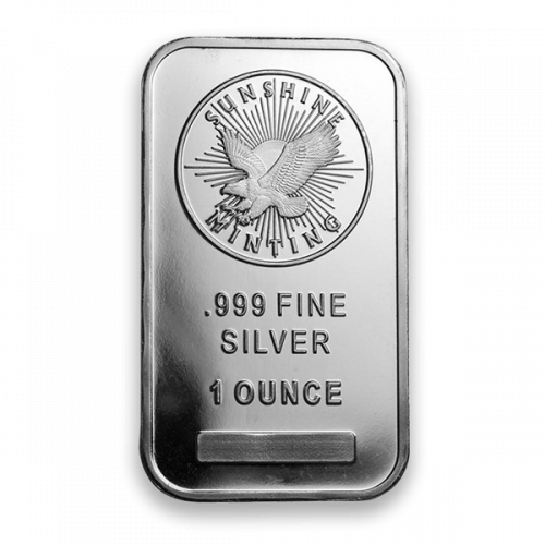 1oz Generic Silver Bar