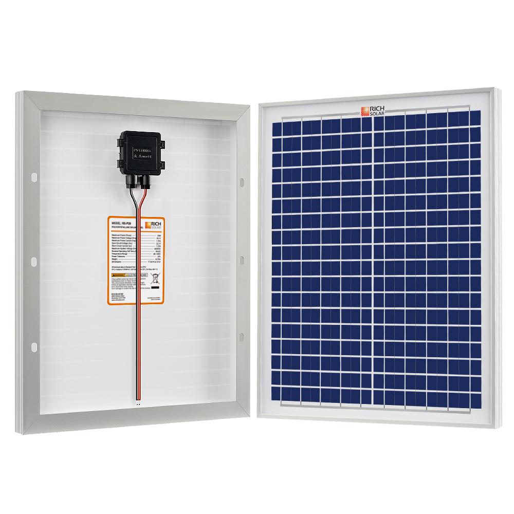 20 WATT SOLAR PANEL POLY