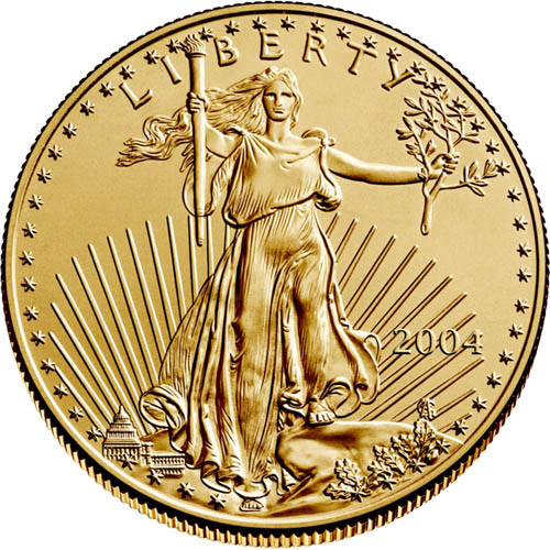 2004 1 oz American Gold Eagle Coin (BU)