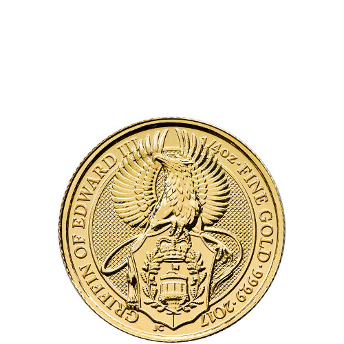 2017 1/4 oz British Gold Queen’s Beast Griffin Coin