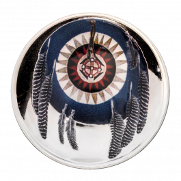 2018 Cherokee Jawbone Proof Silver Coin 1 oz