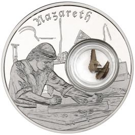 2019 1 oz Footsteps of Jesus of Nazareth Proof Silver Coin