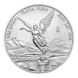 2020 1/20 oz Mexican Libertad Silver Coin