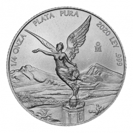 2020 1/4 oz Mexican Libertad Silver Coin