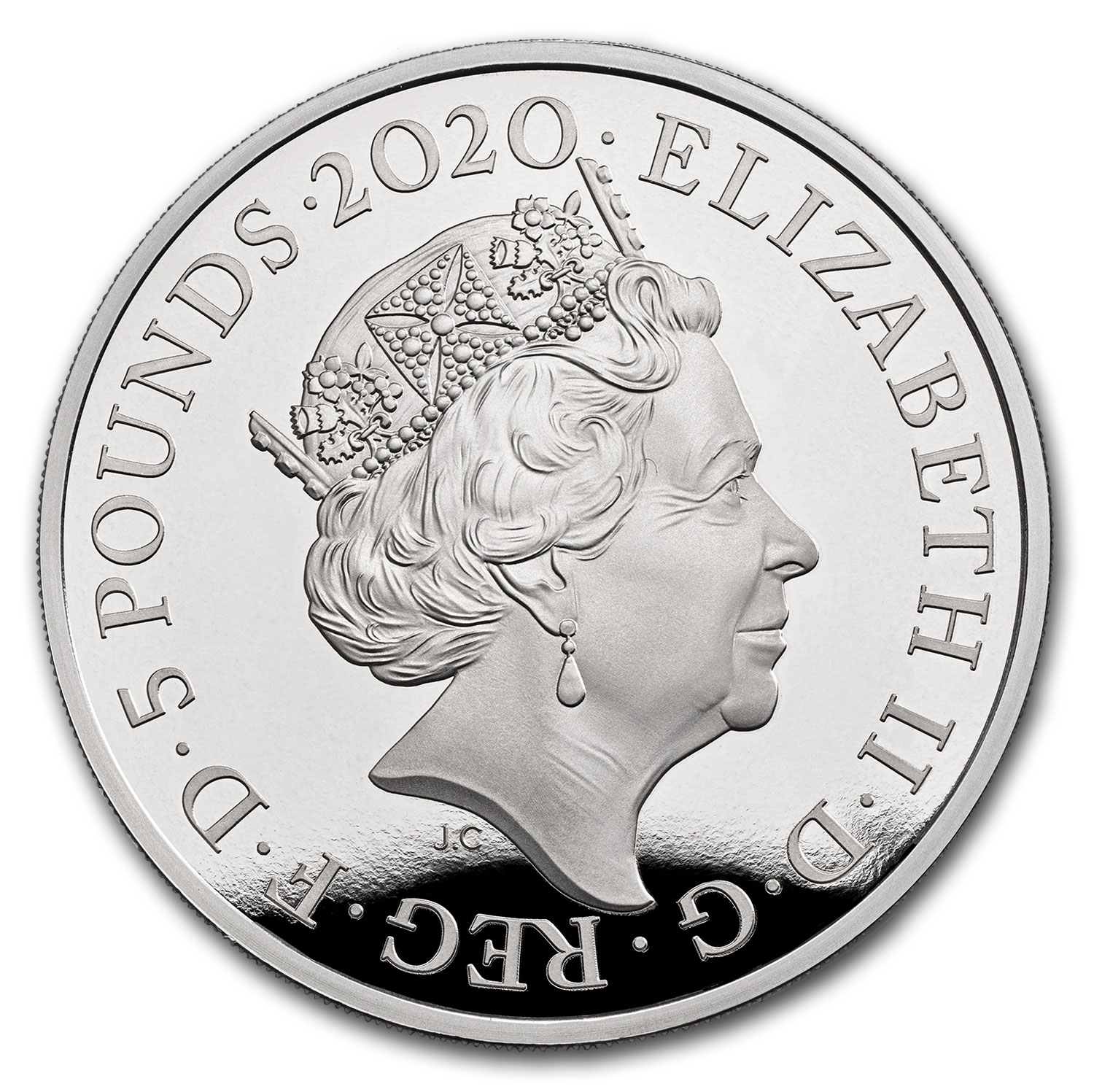 2020 Great Britain £5 Silver Remembrance Day Proof