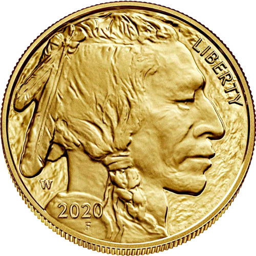 2020-W 1 oz Proof American Gold Buffalo Coin (Box + CoA)