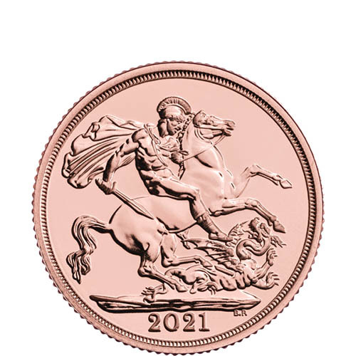 2021 Great Britain Gold Sovereign (BU)