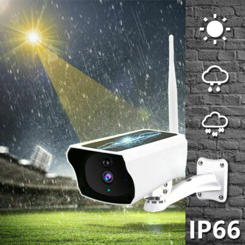 2MP Solar Waterproof Wireless WiFi 1080P Security IP Camera Night Vision Battery