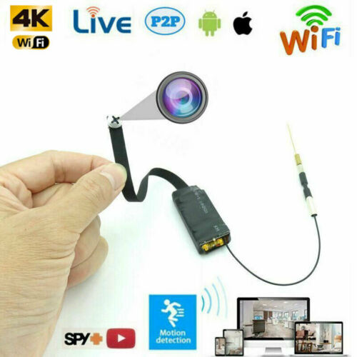 4K HD Wifi Wireless Screw Camera Security Motion detection Remote monitoring Cam
