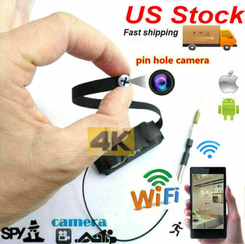 4K HD Wifi Wireless Screw Camera Security Motion detection Remote monitoring Cam
