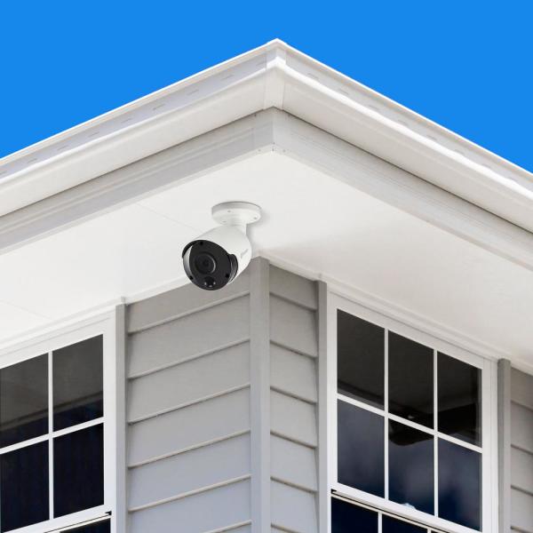 5MP Wired Bullet Security Camera with PIR Motion Sensor and 100 ft. of Night vision