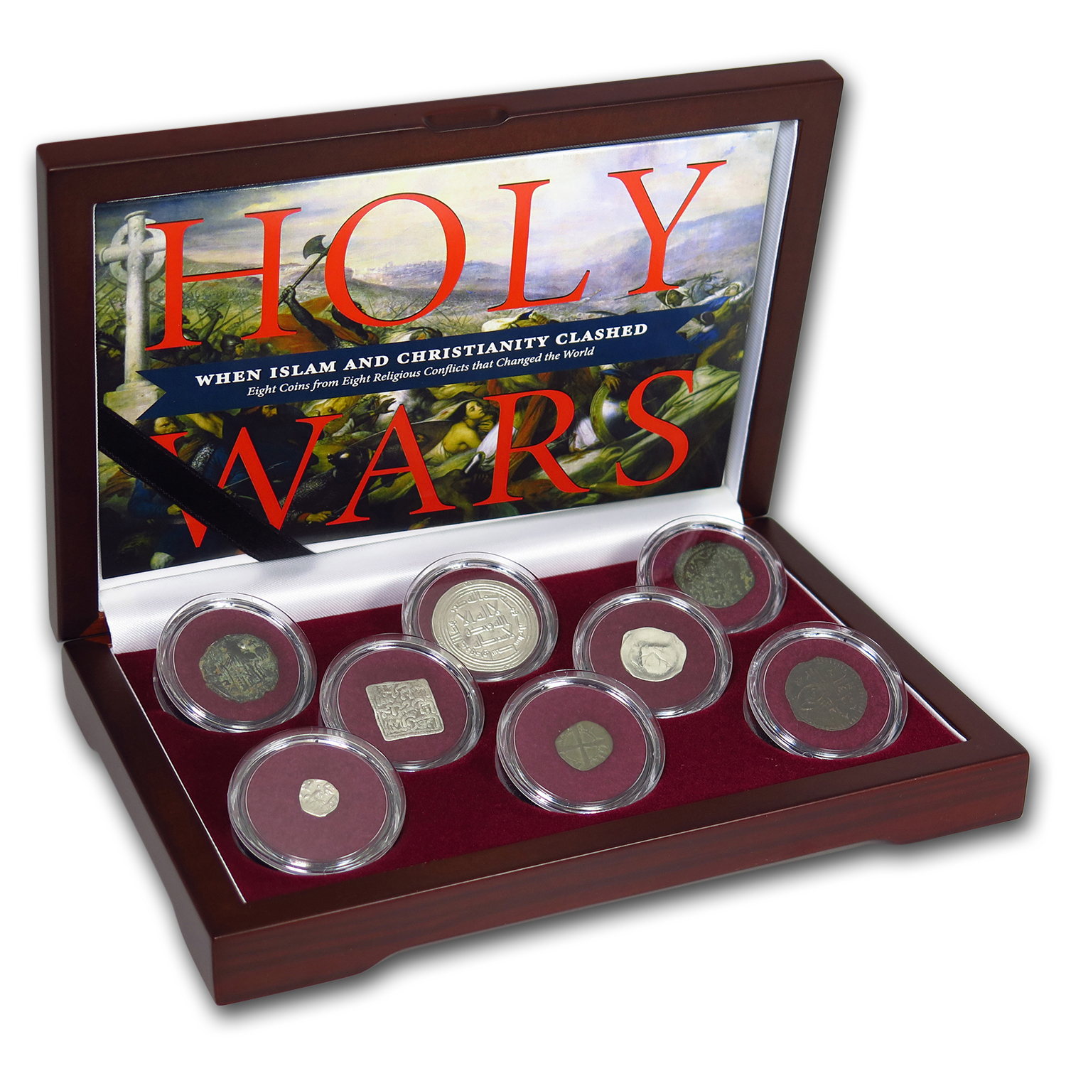 8-Coin Holy Wars Religious Conflict Collection