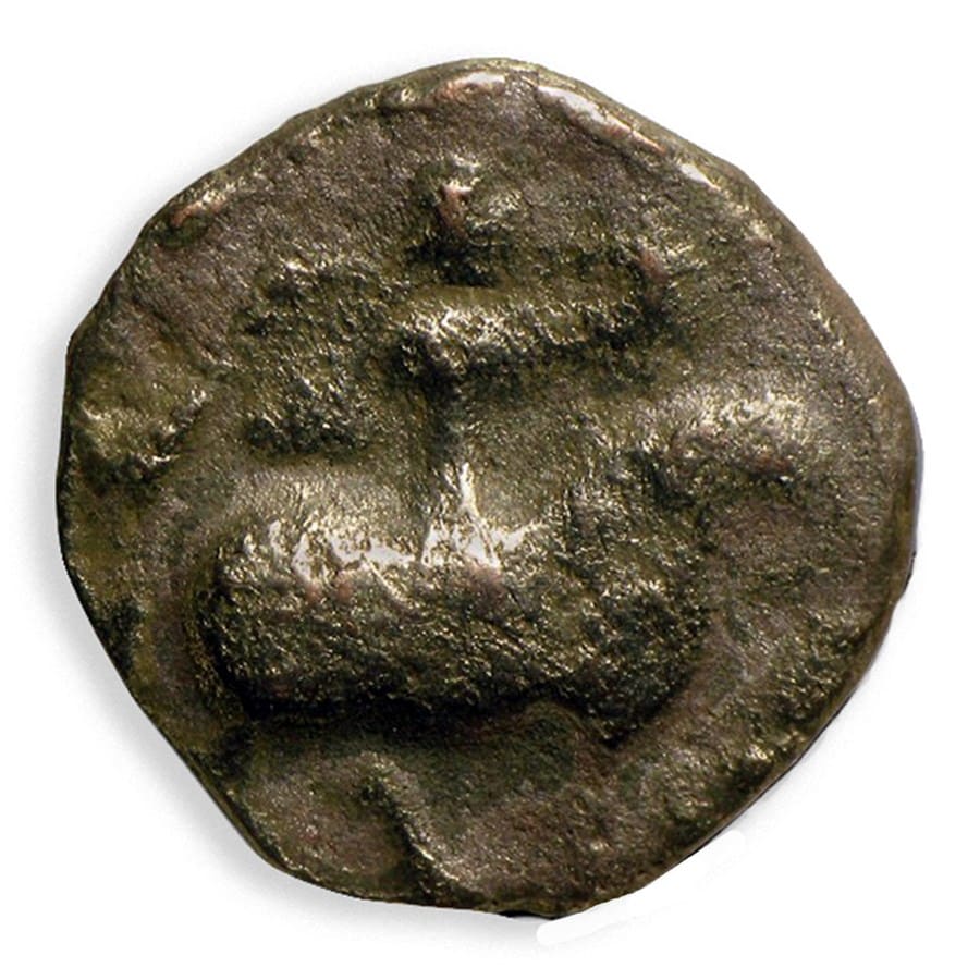 Bactria Silver Drachm Biblical Coin of the Magi Story Album