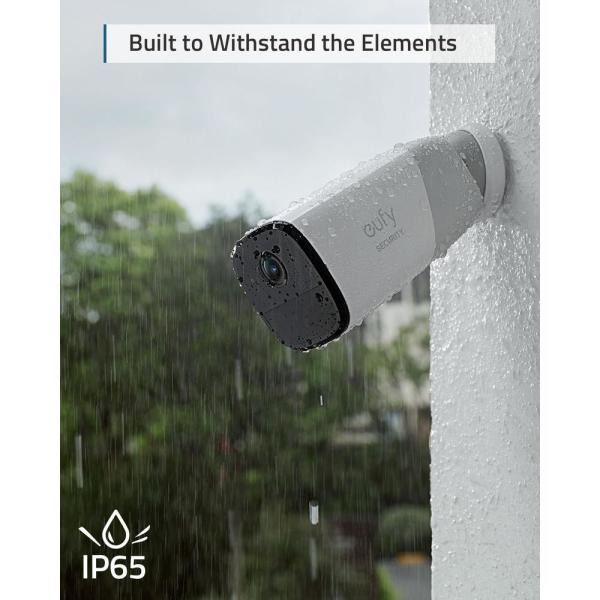 eufyCam Wireless 2 Pro Add-on Camera, 2K HD, 365-Day Battery Life, IP67 Weatherproof, Night Vision, No Monthly Fee