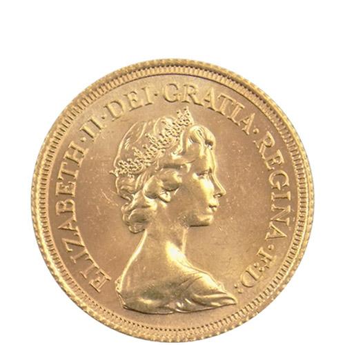 Great Britain Gold 1/2 Sovereign – Queen Elizabeth II