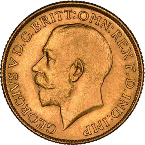 Great Britain Gold Sovereign Coin – King George