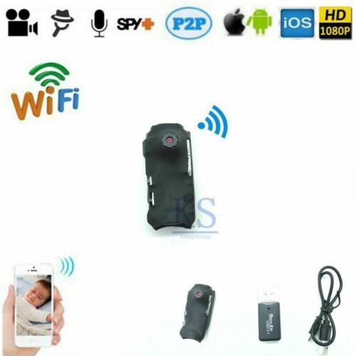 HD 1080P Mini Cam Hidden Wireless WIFI IP P2P Network SPY Camera Security DVR
