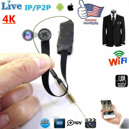 HD 4K WIFI IP Camera P2P Wireless Small Network Recorder With Battery Mini Cam
