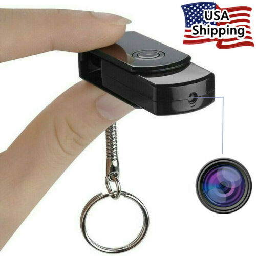 Hidden Spy Mini Cam,32GB Flash Drive Camera Built-in a Rechargeable Battery