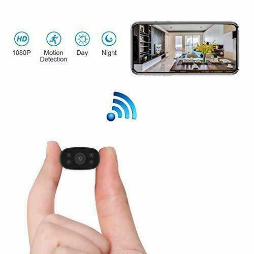 HUOMU Mini Spy Indoor/Outdoor Home Surveillance Camera