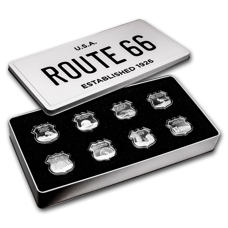 Icons of Route 66 Collection w/Gift Box Tin